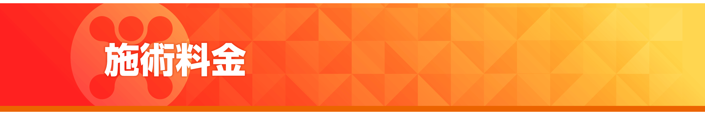 施術料金